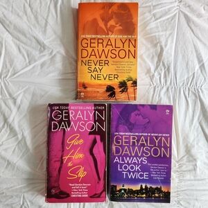 Callahan Brothers Trilogy by Geralyn Dawson Books GOOD Condition 1st Editions